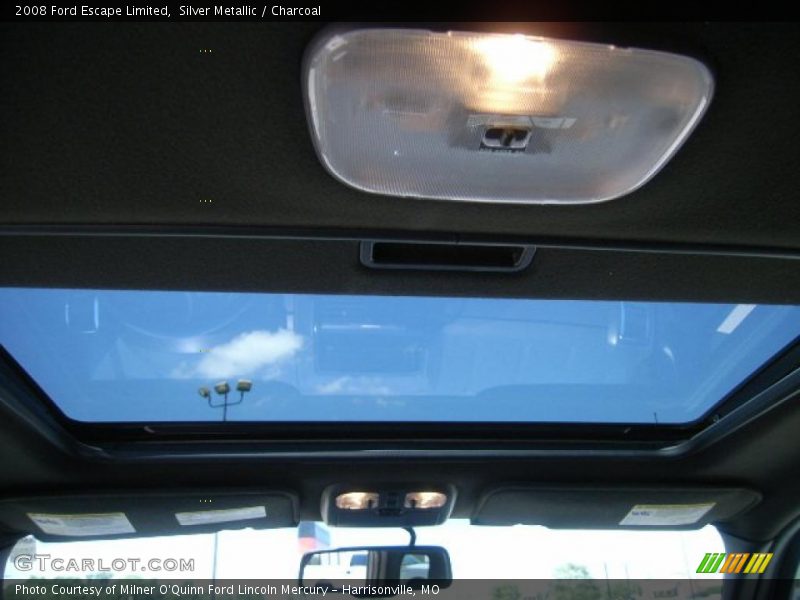 Silver Metallic / Charcoal 2008 Ford Escape Limited