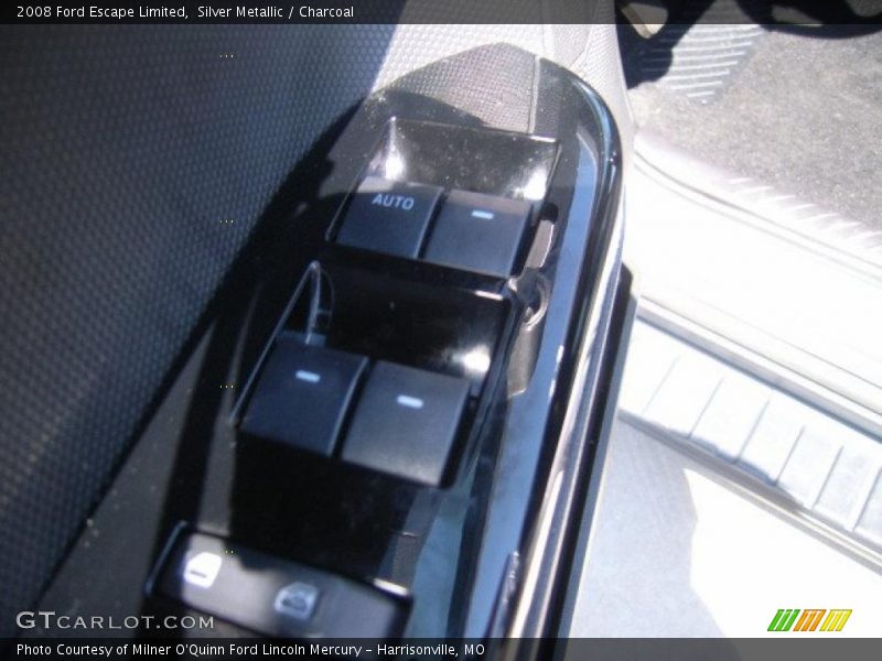Silver Metallic / Charcoal 2008 Ford Escape Limited