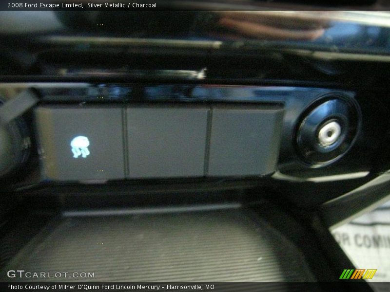 Silver Metallic / Charcoal 2008 Ford Escape Limited