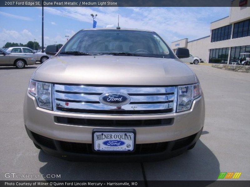 Dune Pearl Metallic / Medium Light Stone 2007 Ford Edge SE