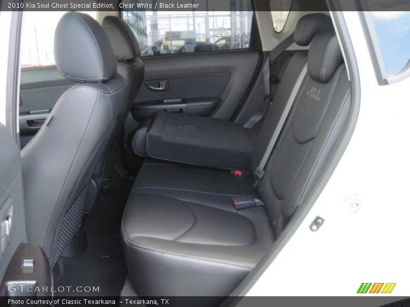 Clear White / Black Leather 2010 Kia Soul Ghost Special Edition