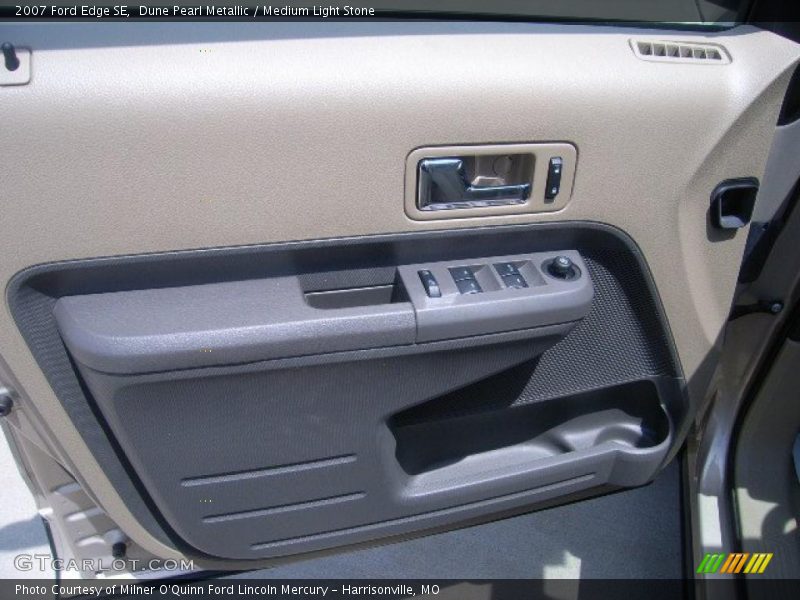 Dune Pearl Metallic / Medium Light Stone 2007 Ford Edge SE