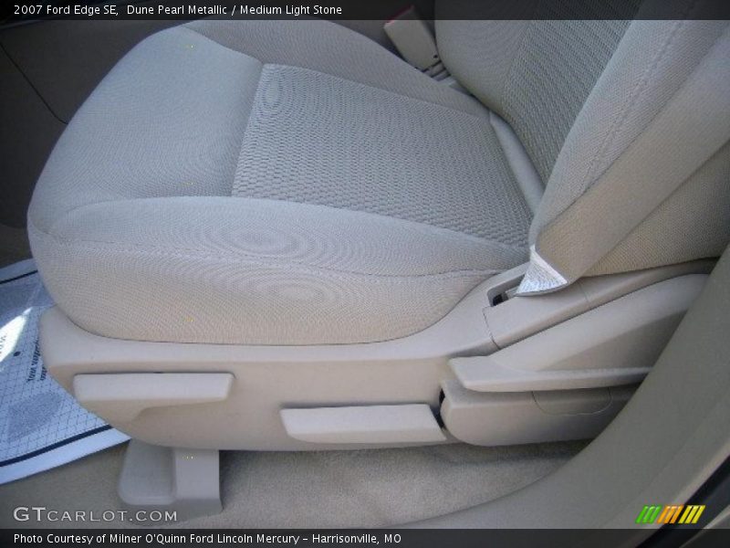 Dune Pearl Metallic / Medium Light Stone 2007 Ford Edge SE