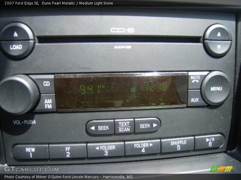Dune Pearl Metallic / Medium Light Stone 2007 Ford Edge SE