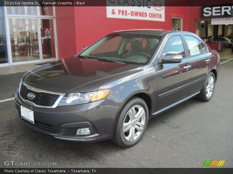 Platinum Graphite / Black 2010 Kia Optima SX