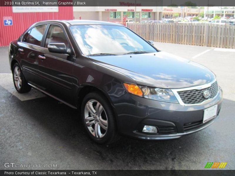 Platinum Graphite / Black 2010 Kia Optima SX