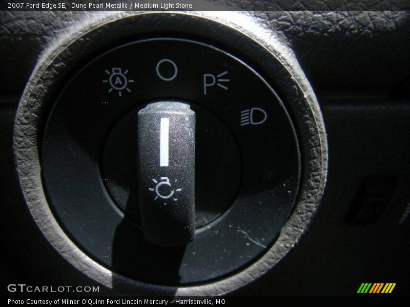 Dune Pearl Metallic / Medium Light Stone 2007 Ford Edge SE