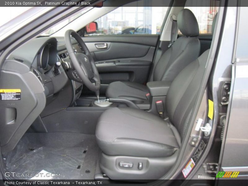Platinum Graphite / Black 2010 Kia Optima SX