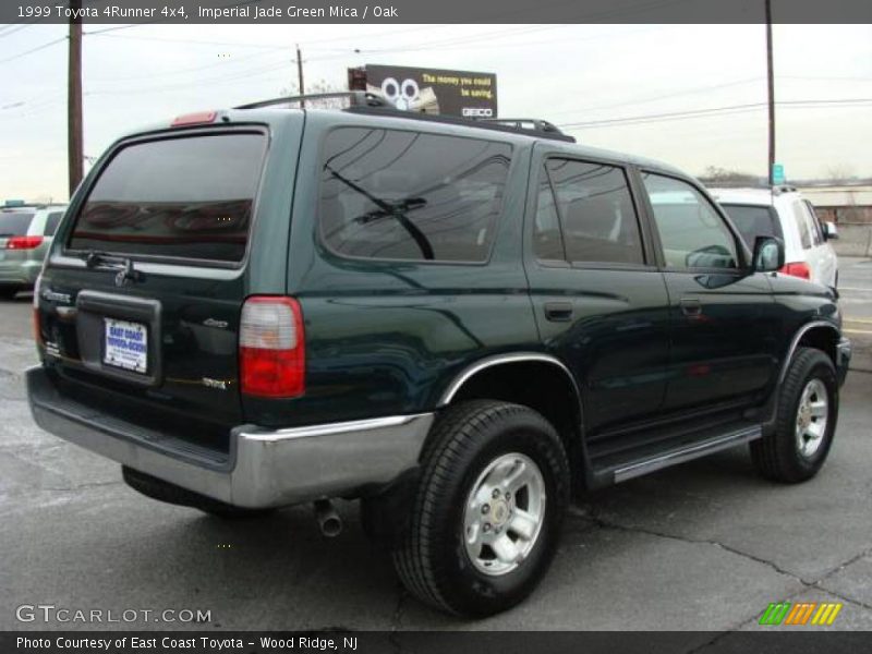 Imperial Jade Green Mica / Oak 1999 Toyota 4Runner 4x4