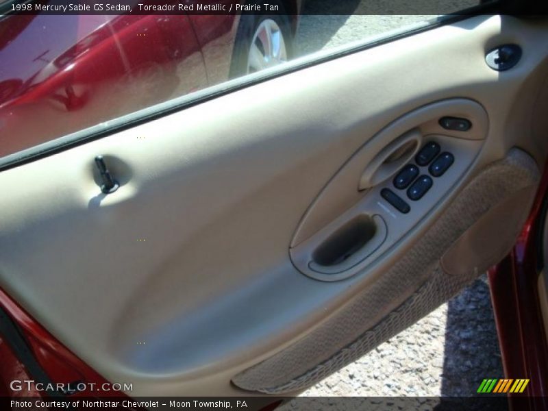 Toreador Red Metallic / Prairie Tan 1998 Mercury Sable GS Sedan