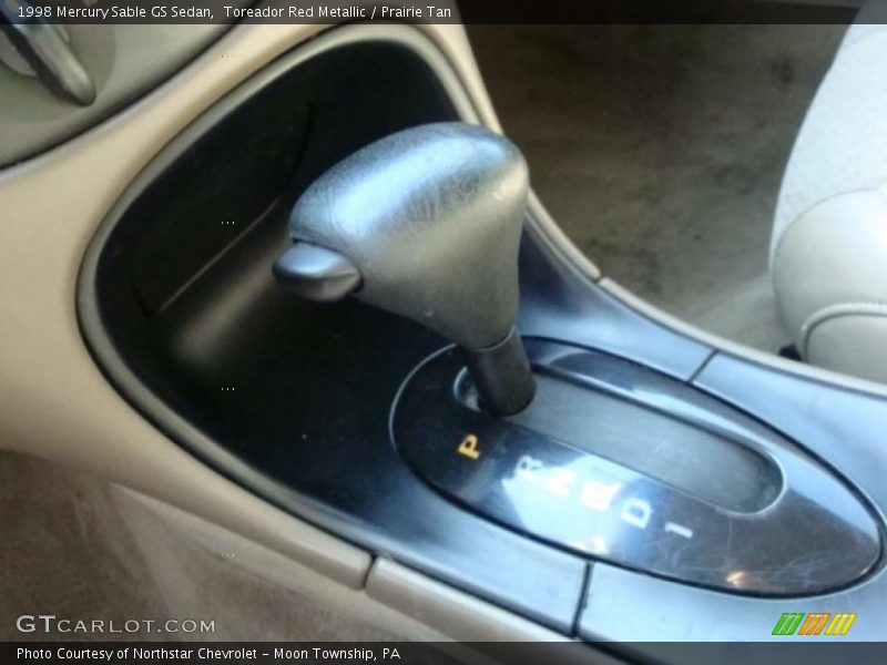 Toreador Red Metallic / Prairie Tan 1998 Mercury Sable GS Sedan