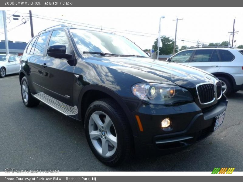 Jet Black / Black 2008 BMW X5 3.0si