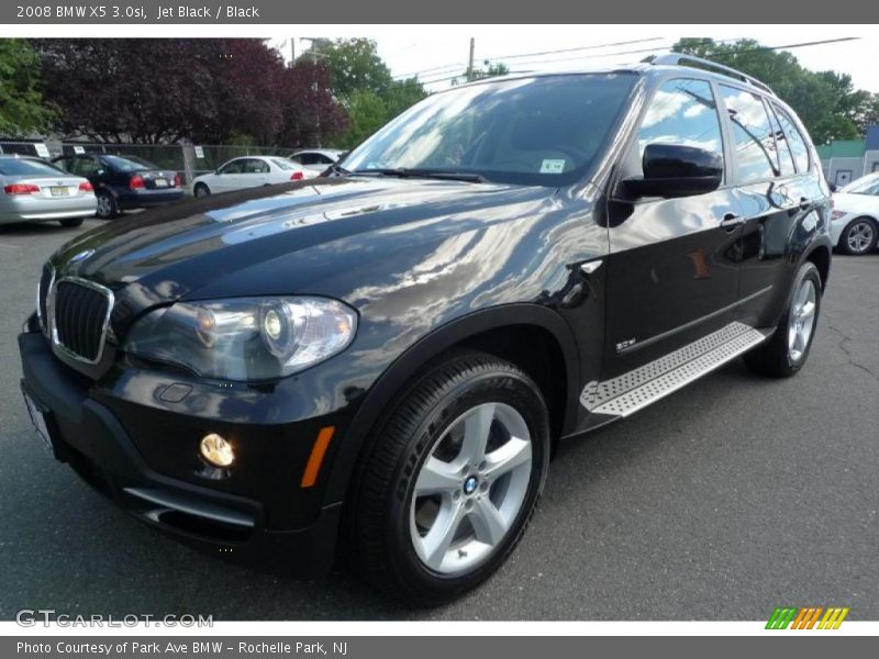 Jet Black / Black 2008 BMW X5 3.0si