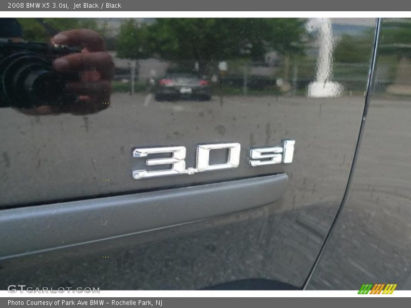 Jet Black / Black 2008 BMW X5 3.0si