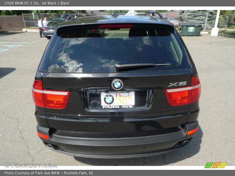 Jet Black / Black 2008 BMW X5 3.0si