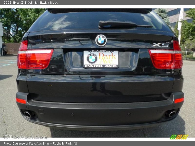 Jet Black / Black 2008 BMW X5 3.0si