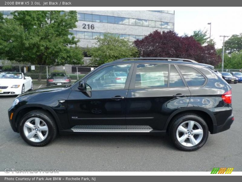 Jet Black / Black 2008 BMW X5 3.0si