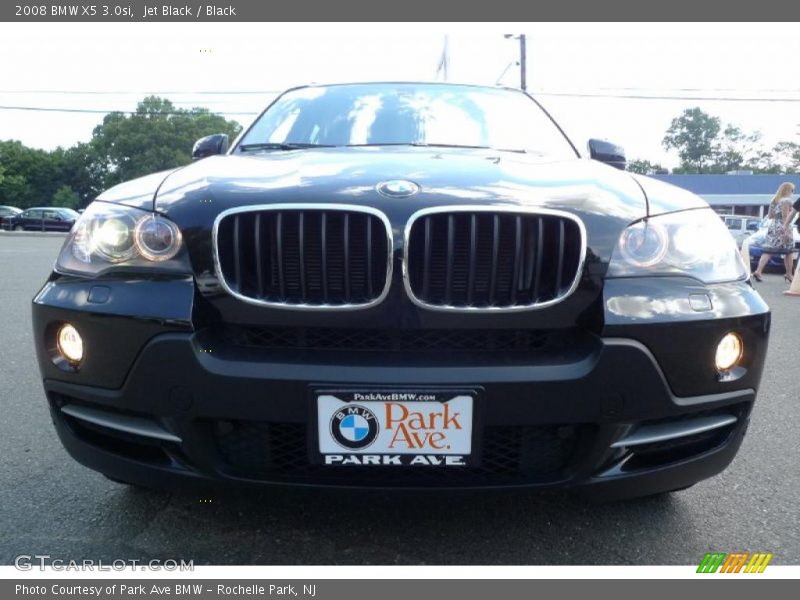 Jet Black / Black 2008 BMW X5 3.0si