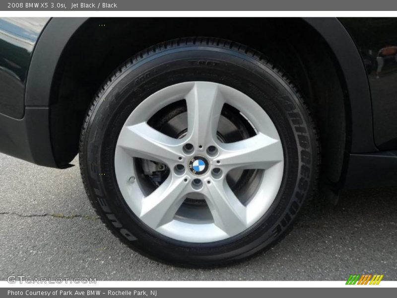 Jet Black / Black 2008 BMW X5 3.0si