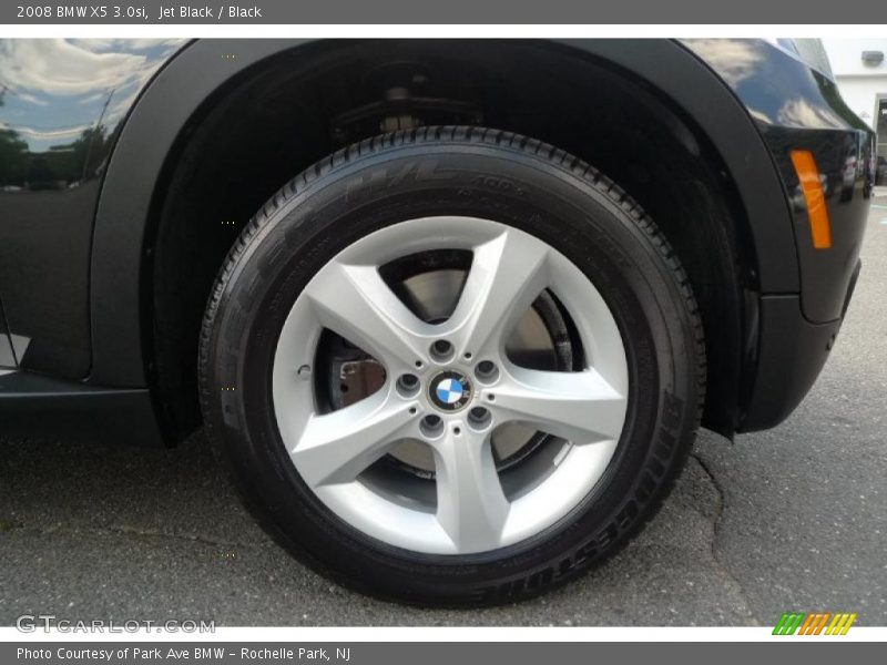 Jet Black / Black 2008 BMW X5 3.0si