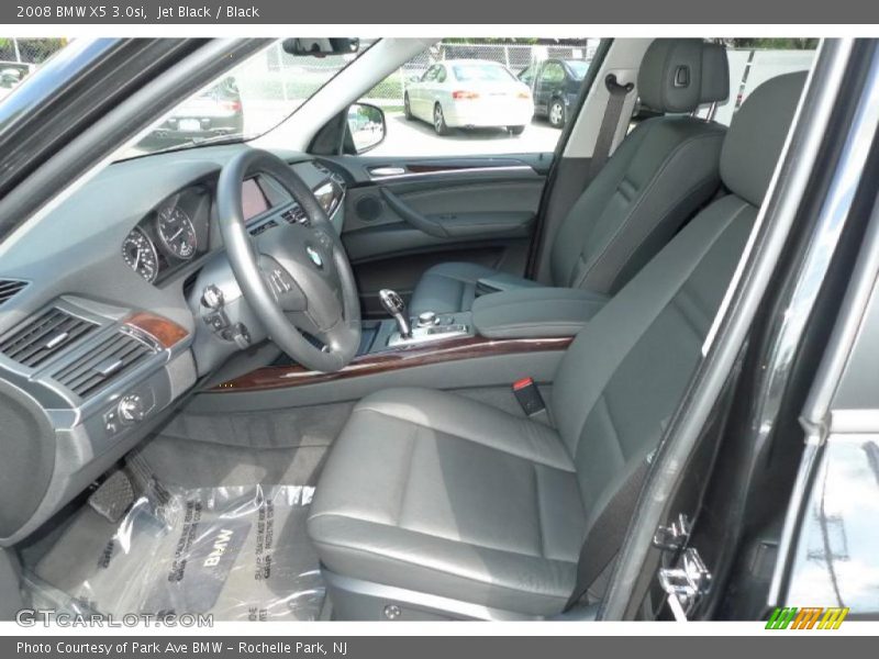 Jet Black / Black 2008 BMW X5 3.0si