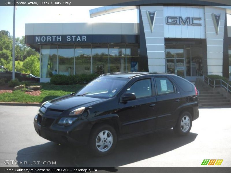 Black / Dark Gray 2002 Pontiac Aztek