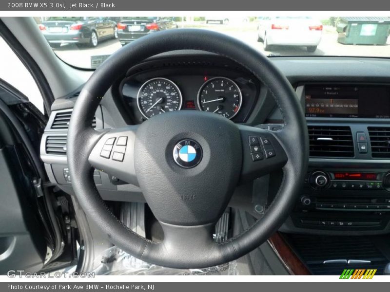 Jet Black / Black 2008 BMW X5 3.0si
