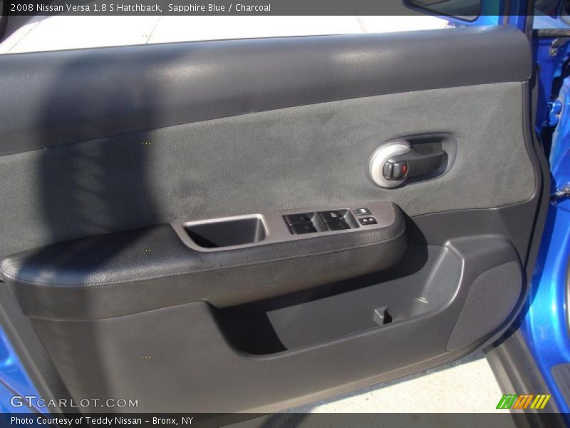 Sapphire Blue / Charcoal 2008 Nissan Versa 1.8 S Hatchback