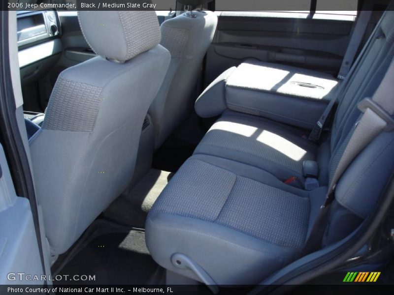 Black / Medium Slate Gray 2006 Jeep Commander