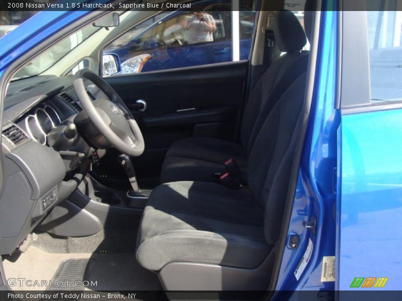 Sapphire Blue / Charcoal 2008 Nissan Versa 1.8 S Hatchback