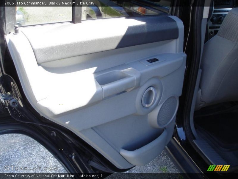 Black / Medium Slate Gray 2006 Jeep Commander