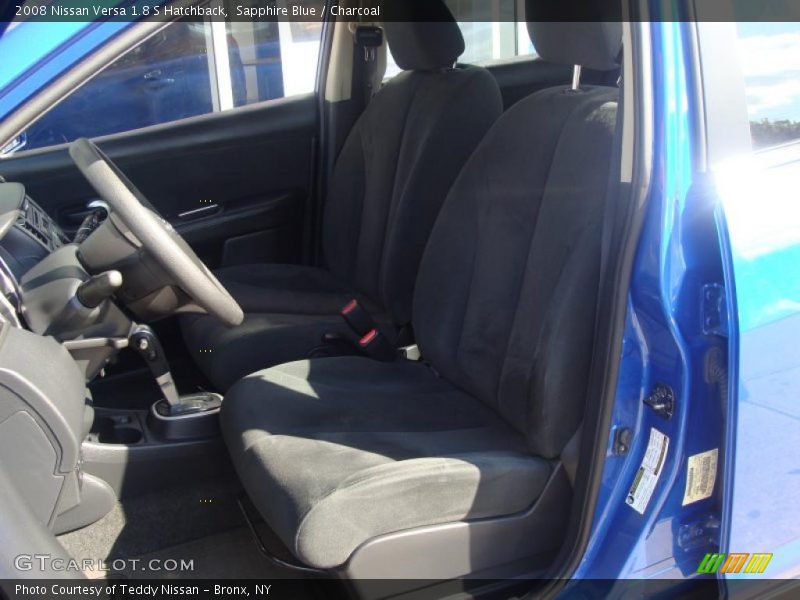 Sapphire Blue / Charcoal 2008 Nissan Versa 1.8 S Hatchback