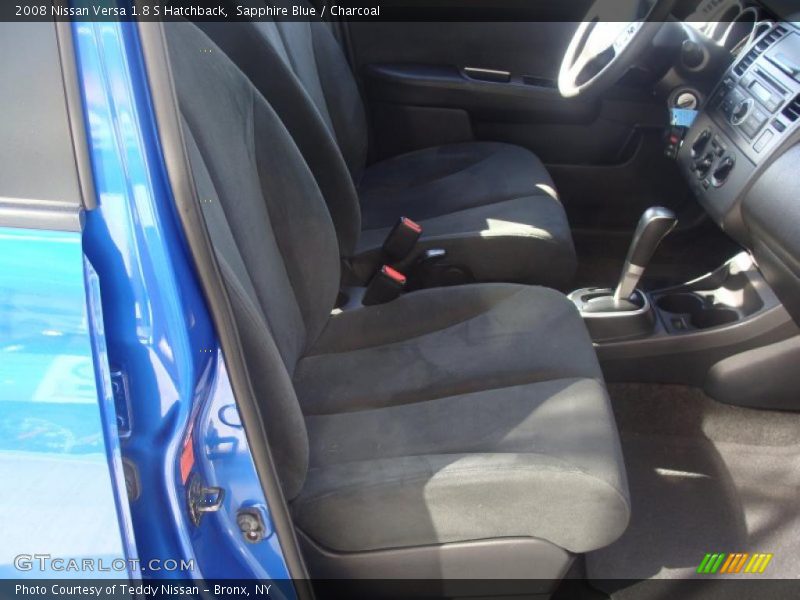 Sapphire Blue / Charcoal 2008 Nissan Versa 1.8 S Hatchback