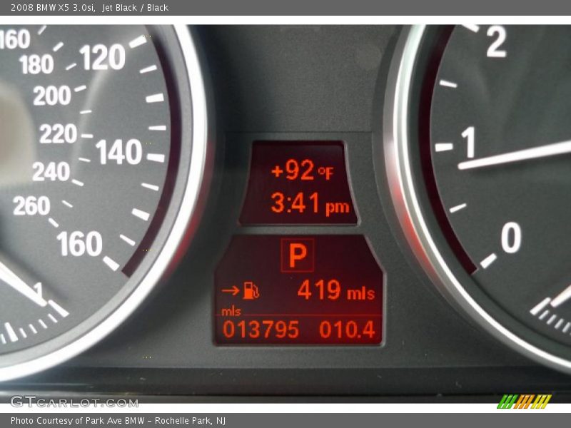 Jet Black / Black 2008 BMW X5 3.0si