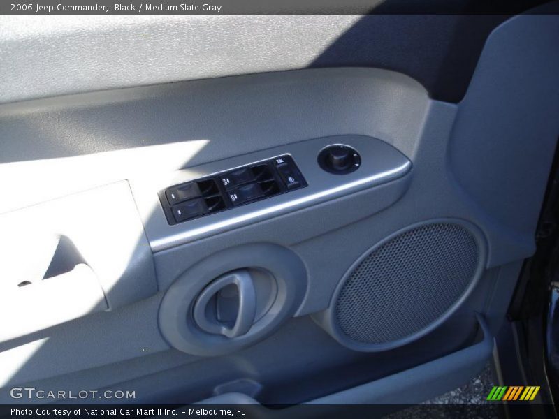 Black / Medium Slate Gray 2006 Jeep Commander