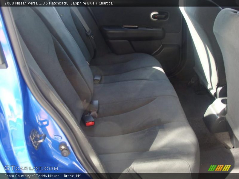 Sapphire Blue / Charcoal 2008 Nissan Versa 1.8 S Hatchback