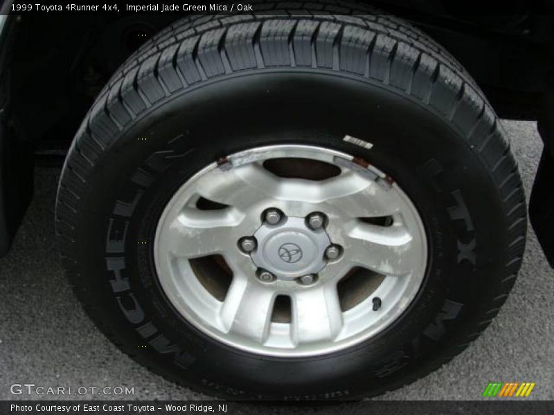 Imperial Jade Green Mica / Oak 1999 Toyota 4Runner 4x4