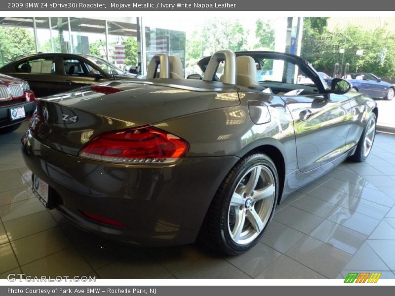 Mojave Metallic / Ivory White Nappa Leather 2009 BMW Z4 sDrive30i Roadster