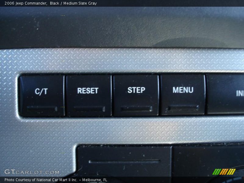 Black / Medium Slate Gray 2006 Jeep Commander