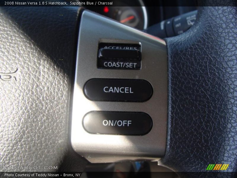 Sapphire Blue / Charcoal 2008 Nissan Versa 1.8 S Hatchback