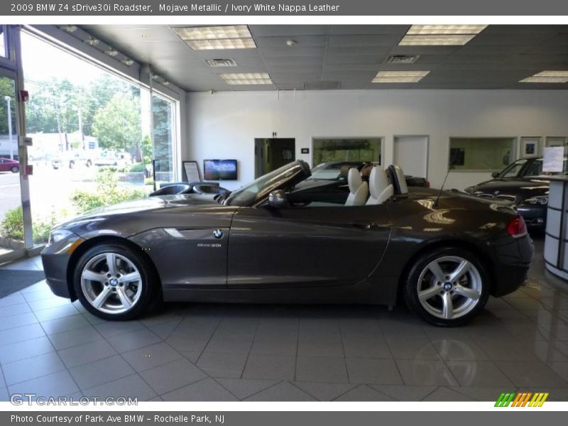 Mojave Metallic / Ivory White Nappa Leather 2009 BMW Z4 sDrive30i Roadster