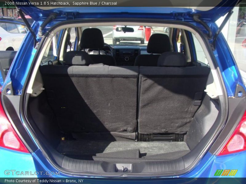 Sapphire Blue / Charcoal 2008 Nissan Versa 1.8 S Hatchback