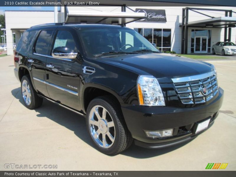 Black Raven / Ebony 2010 Cadillac Escalade Premium