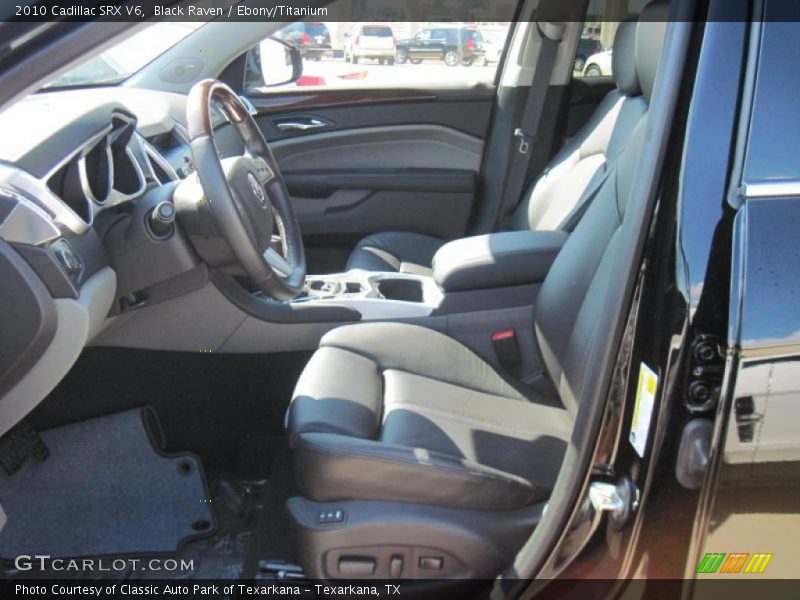 Black Raven / Ebony/Titanium 2010 Cadillac SRX V6