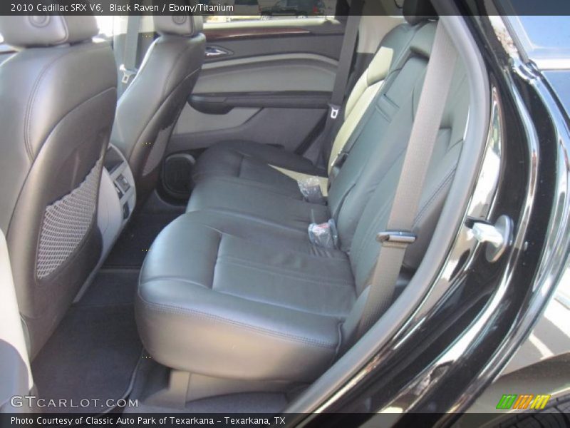 Black Raven / Ebony/Titanium 2010 Cadillac SRX V6