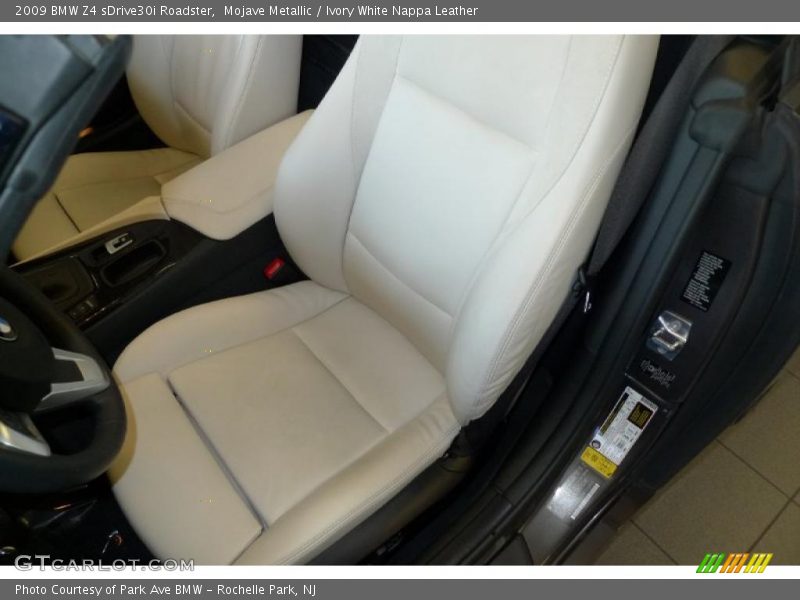 Mojave Metallic / Ivory White Nappa Leather 2009 BMW Z4 sDrive30i Roadster
