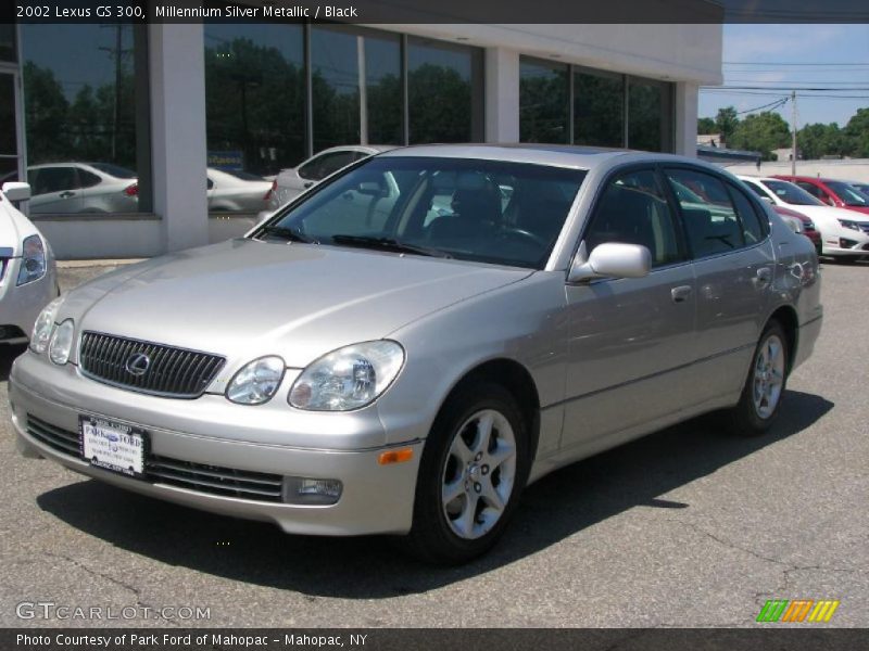 Millennium Silver Metallic / Black 2002 Lexus GS 300