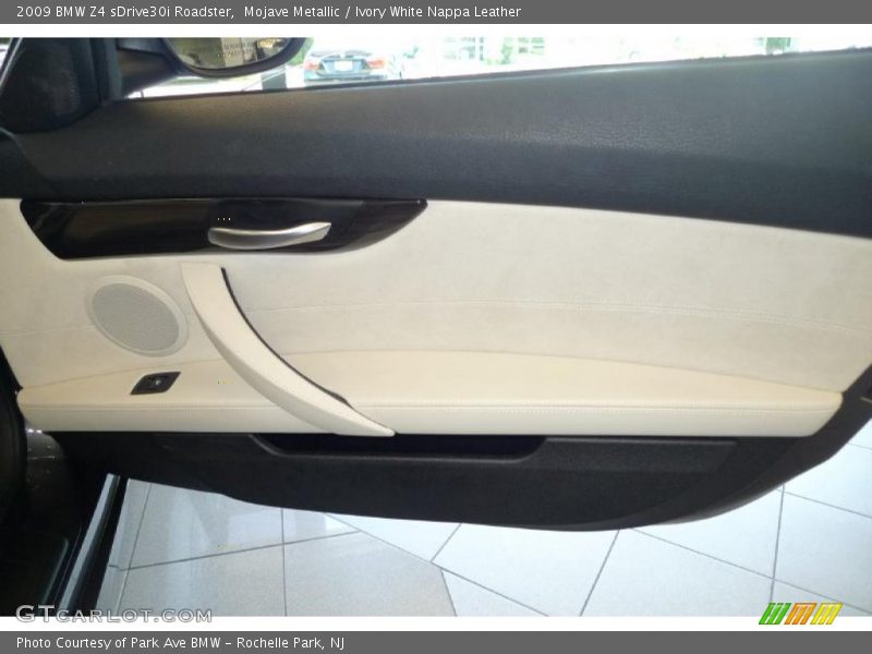 Mojave Metallic / Ivory White Nappa Leather 2009 BMW Z4 sDrive30i Roadster