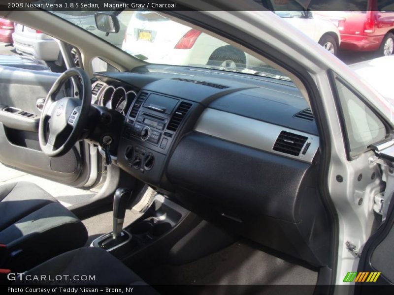 Magnetic Gray / Charcoal 2008 Nissan Versa 1.8 S Sedan
