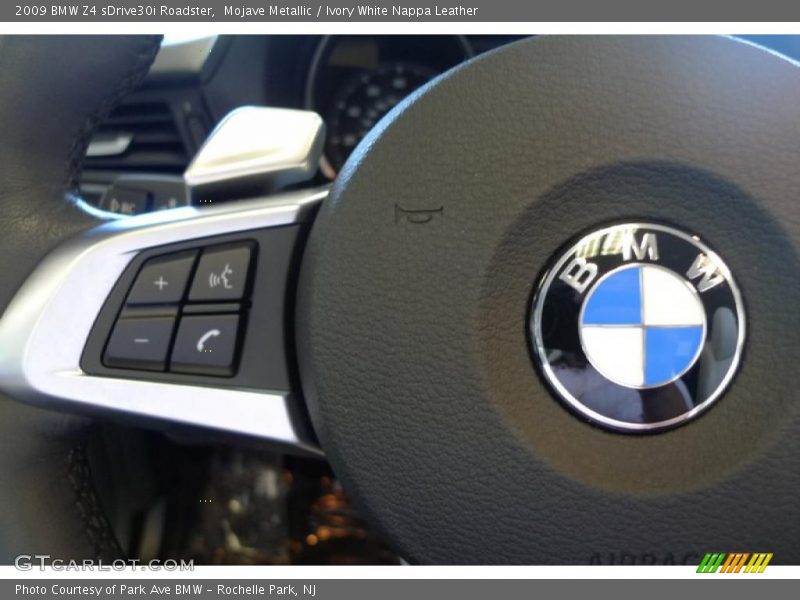 Mojave Metallic / Ivory White Nappa Leather 2009 BMW Z4 sDrive30i Roadster